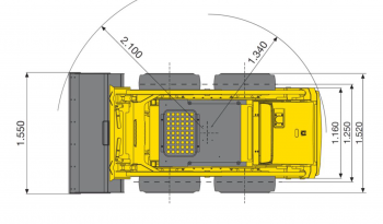 Mini chargeuse KOMATSU SK 714 complet